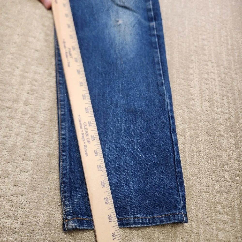 Vintage Levis 505 0217 Jeans Men 38x31 Orange Tab 80s USA Made Whiskers Straight